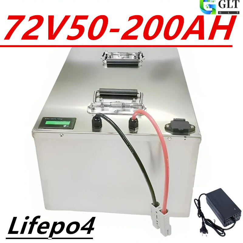 72V 40Ah Lifepo4 Battery Pack - 72V Lifepo4 バッテリーパック 50Ah100Ah/120Ah/150Ah/200Ah Bluetooth BMS