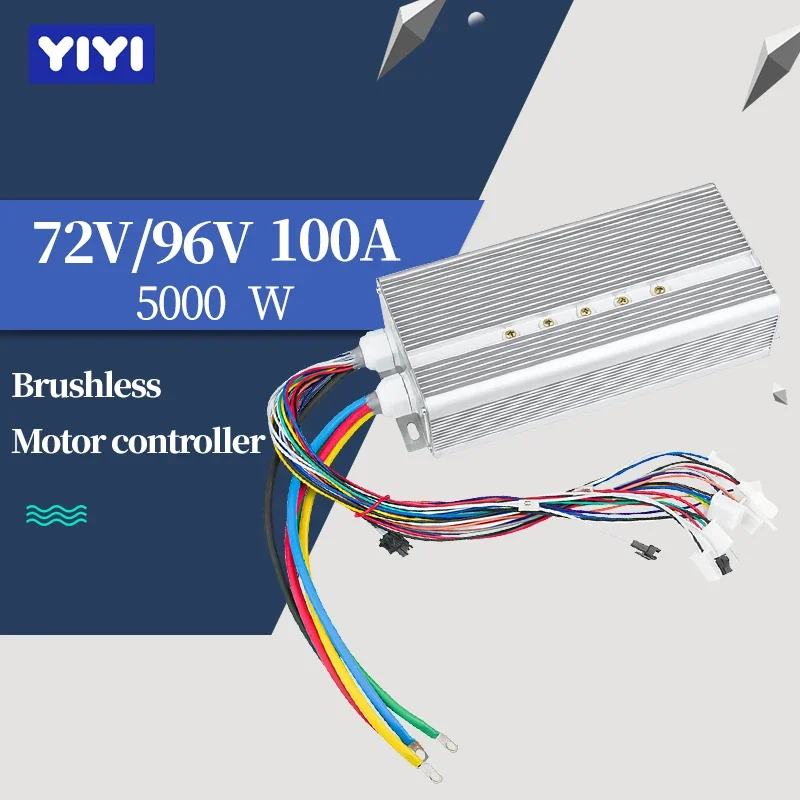 72V 100A Sabvoton Controller - 72V 96V 5000 ワットブラシレスモータースピードコントローラ 100A 36Mosfet