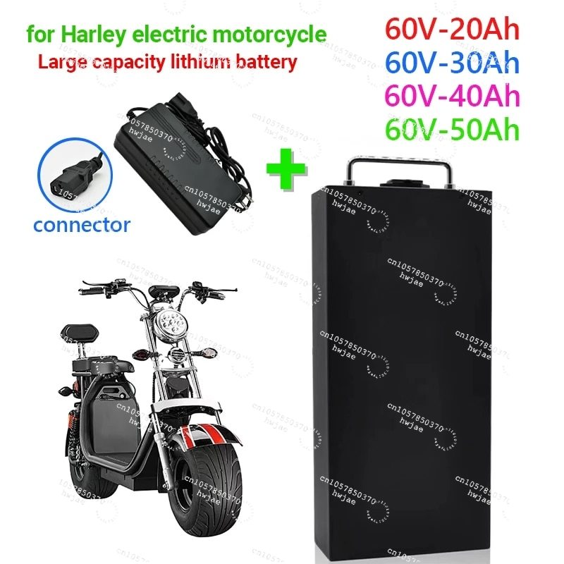 60V 50Ah Electric Scooter Battery - 電動スクーター電動バイク用リチウムイオンバッテリー 60V 20Ah 30Ah 35Ah 40Ah