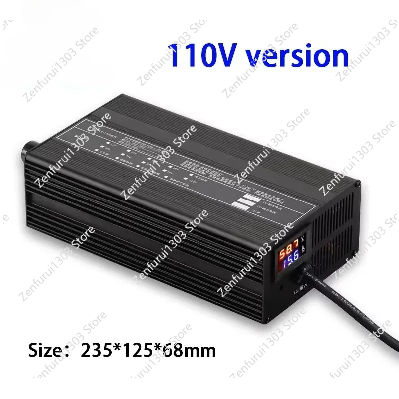 72V 15A Fast Charger - 1A～15A 36V 48V 58.4V 72V 60V