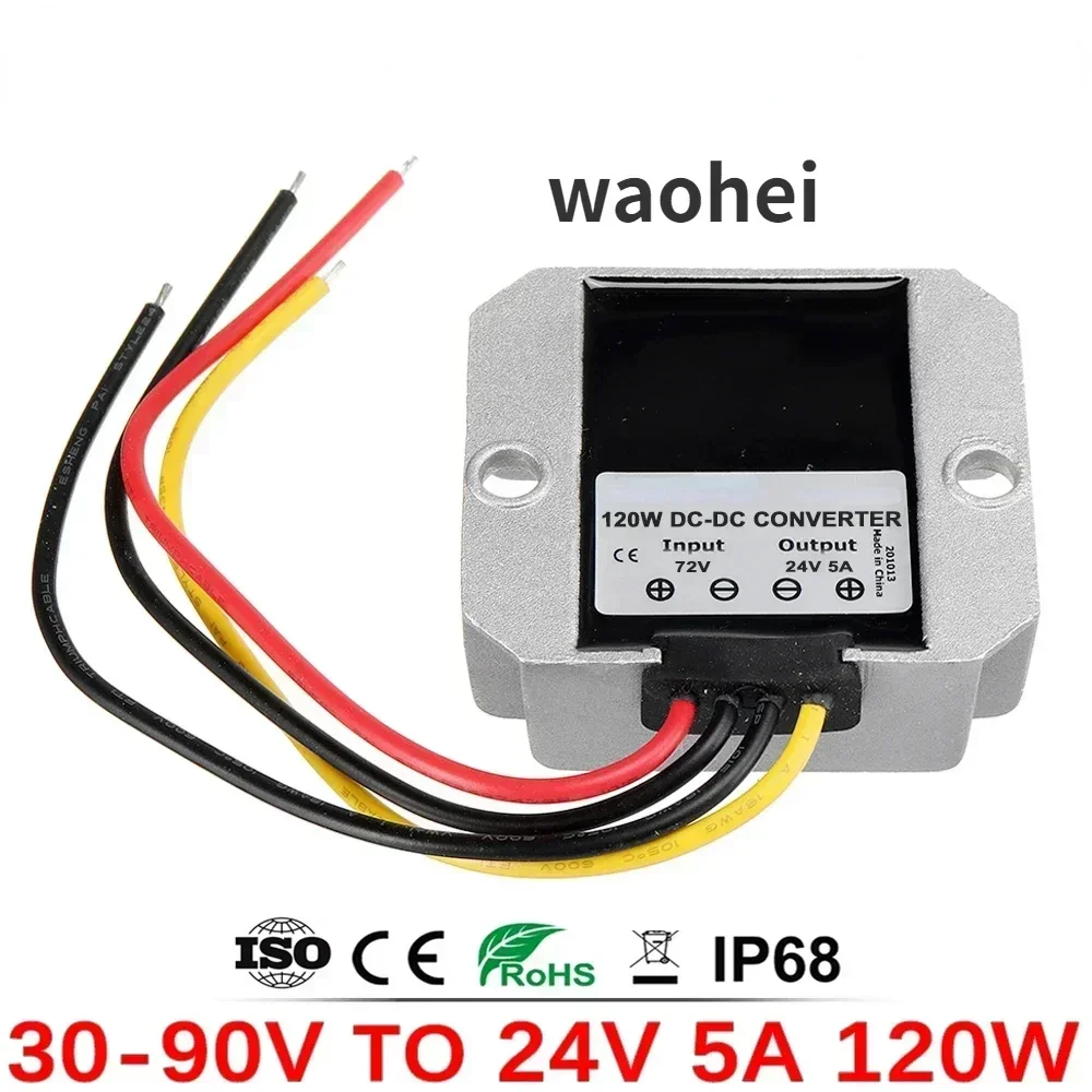 電圧レギュレーター付きコンバーターDC-DC,車用電源,ステ - 72V 15A Fast Charger のレビューと価格
