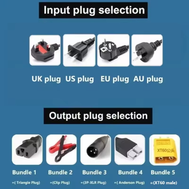 48Vアルミシェル調整可能リチウム電池充電器 2-8A 2- - 84V 20A Smart Charger のレビューと価格