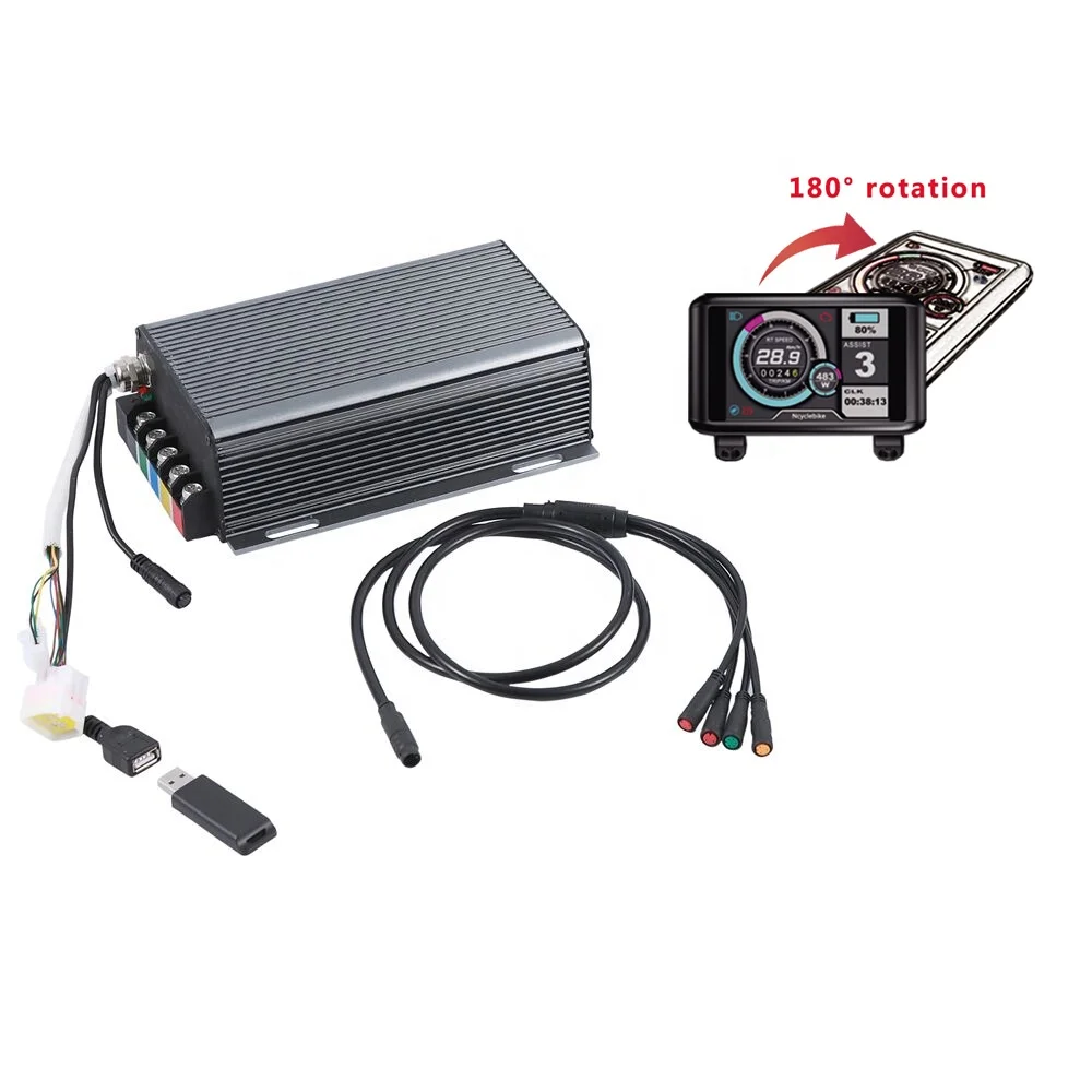 電動自転車 48v 72v QS V3 5000w バイク用 - 72V 100A Sabvoton Controller のレビューと価格