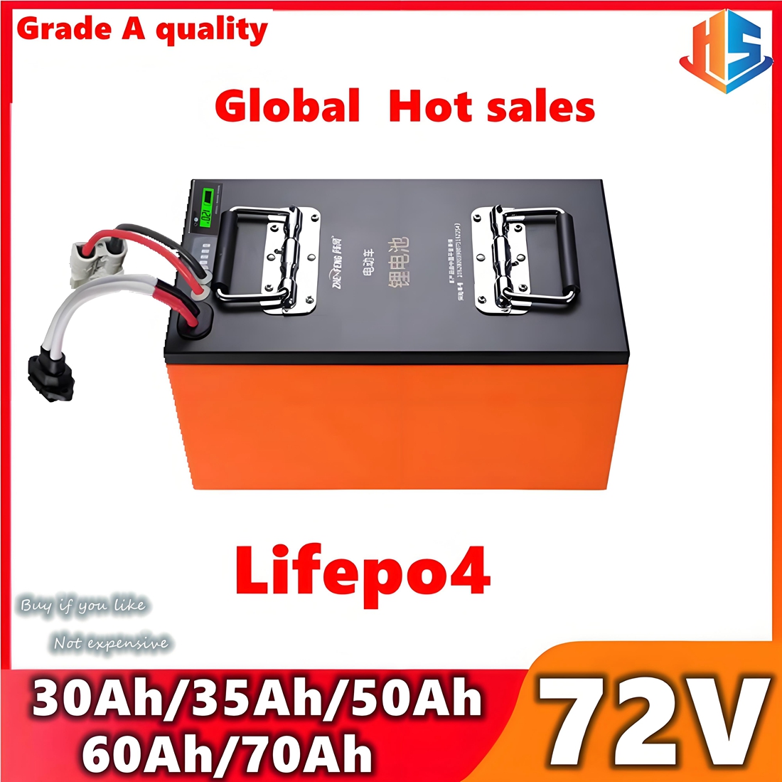 スクーターEV 72V 50Ah 60Ah 35Ah 30A - 72V 40Ah Lifepo4 Battery Pack のレビューと価格