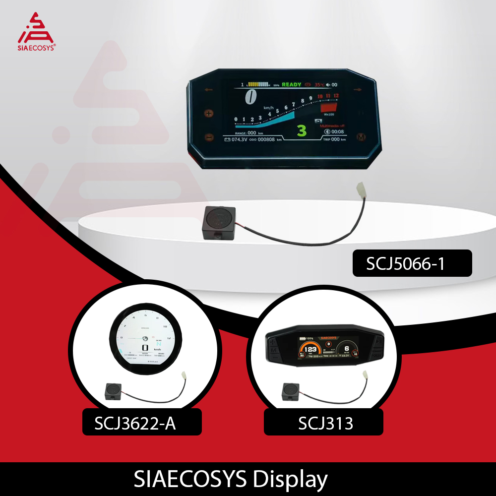 SiAECOSYS電動バイクスピードメーターSCJ5066- - Kelly Kls7230S Controller のレビューと価格