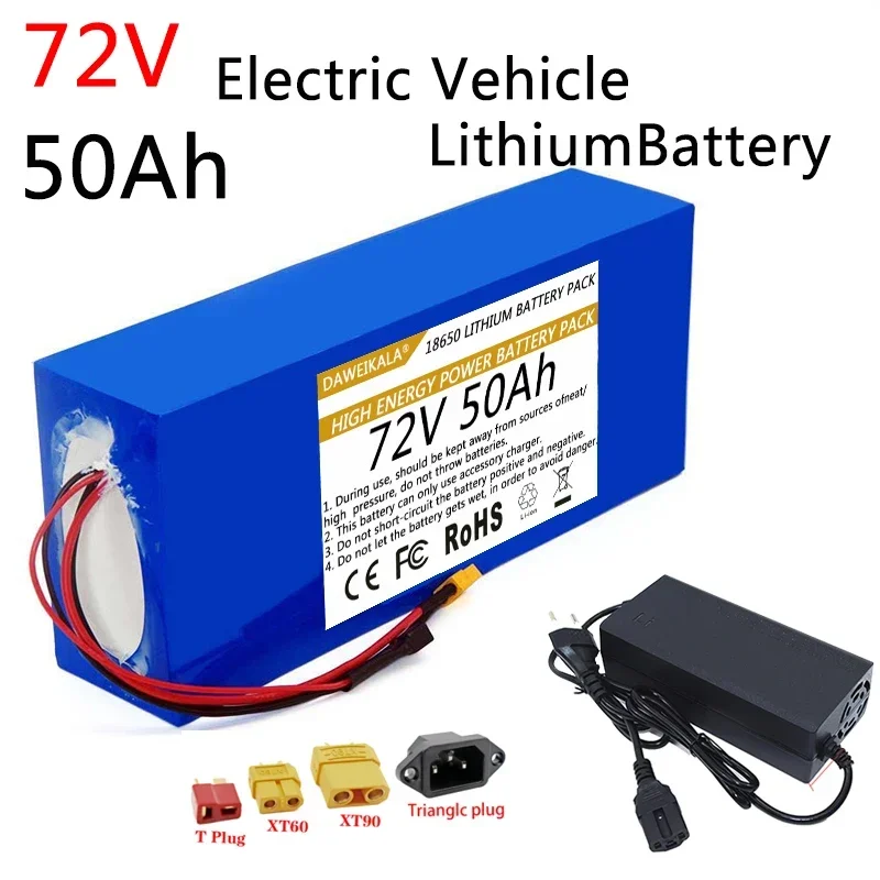 72V 18650 バッテリーパック 50Ah 高出力 40 - 60V 50Ah Electric Scooter Battery のレビューと価格