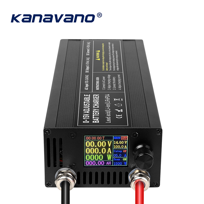 60A 100A 調整可能なバッテリー充電器 0-15V D - 84V 20A Smart Charger のレビューと価格