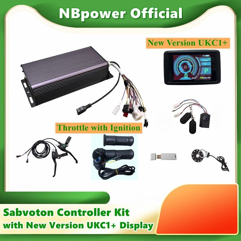 NBpower/sabvotonコントローラー72V 80A - 72V 100A Sabvoton Controller のレビューと価格