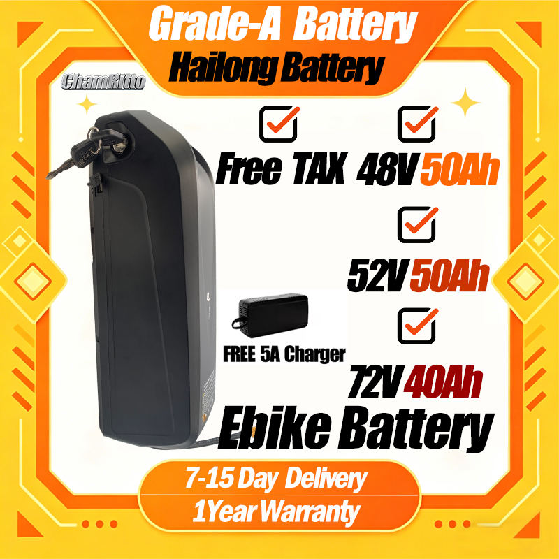 48V 50AH 52V 36V 30AH 電動自転車バッテ - 72V 50Ah 21700 Lithium Battery のレビューと価格