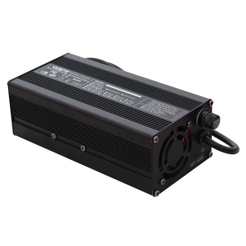インテリジェントLiFePo4バッテリー充電器,87.6v, - 84V 20A Smart Charger のレビューと価格