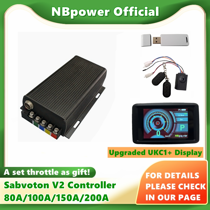 Savvoton-電動自転車用コントローラー,3000W-1 - 72V 100A Sabvoton Controller のレビューと価格