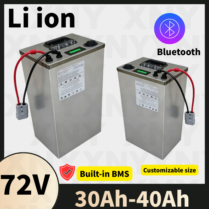 72Vリチウムイオンバッテリーパック 30Ah/40Ah 2 - 72V 40Ah Lifepo4 Battery Pack のレビューと価格