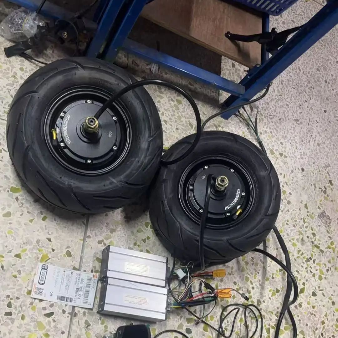 4000W 5000W 6000W 60マグネット高出力72 - 13 Inch 72V 5000W Brushless Motor のレビューと価格